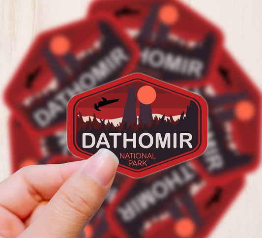 Star Wars National Park, Dathomir, Vinyl Sticker