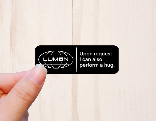 A Hug, Outie Affirmation (Severance Inspired), Vinyl Sticker