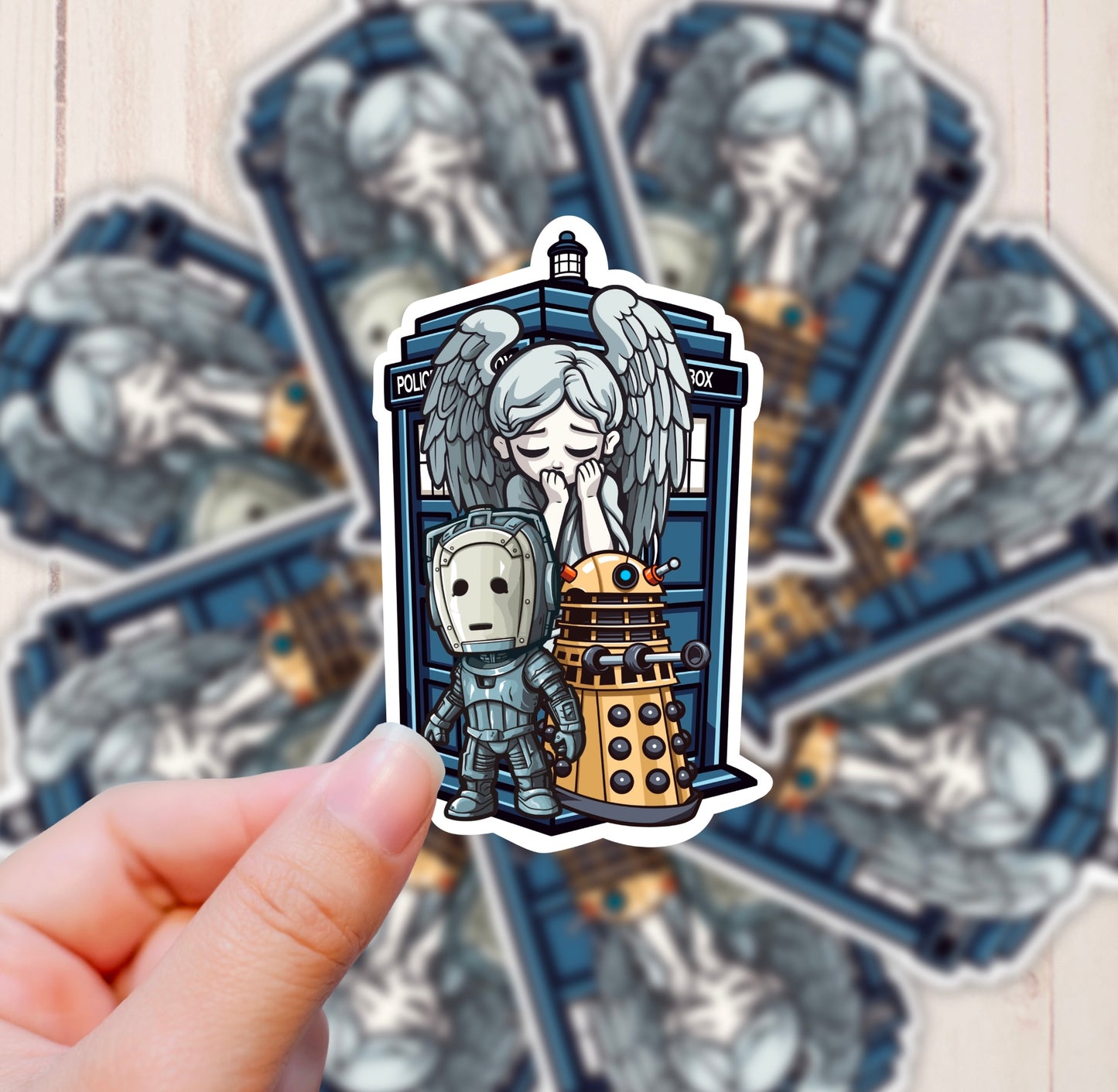 Fan Favorites, Inspired by Doctor Who, Vinyl Sticker
