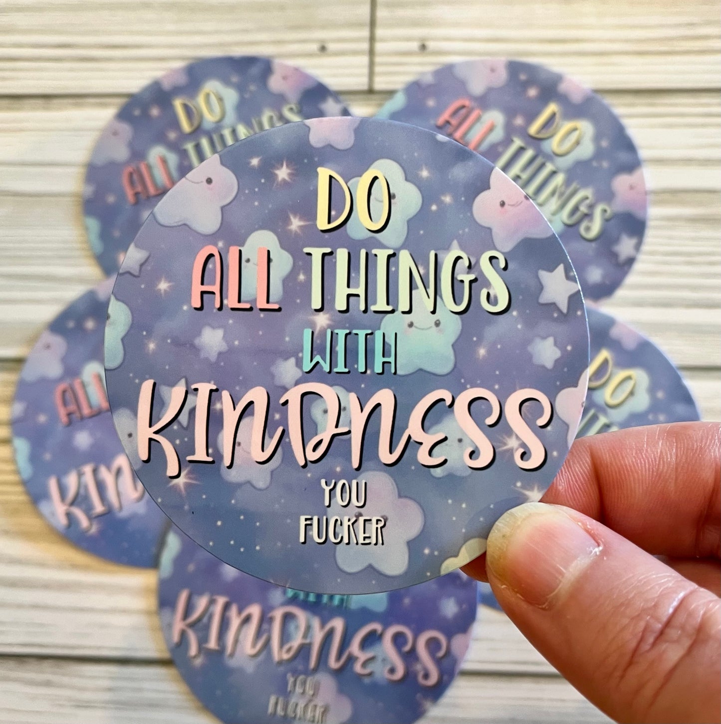 Kindness, Vinyl Sticker