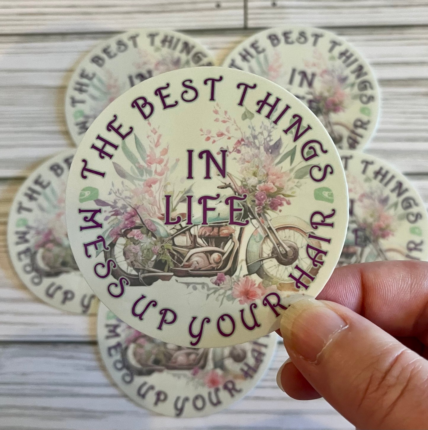 The Best Things, Vinyl Sticker