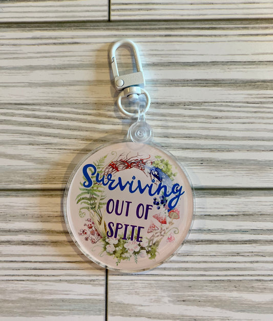 Surviving, Acrylic Charm