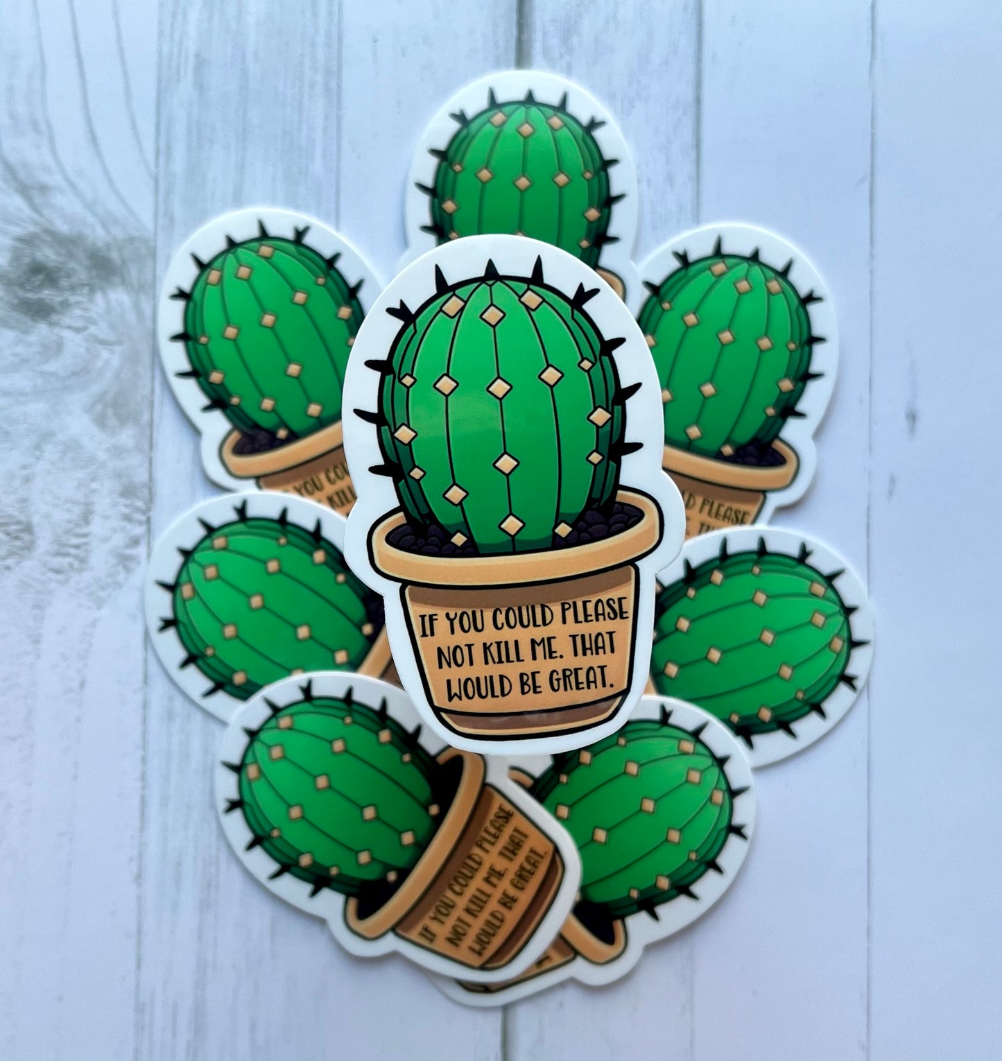 Sassy Plants, Vinyl Sticker