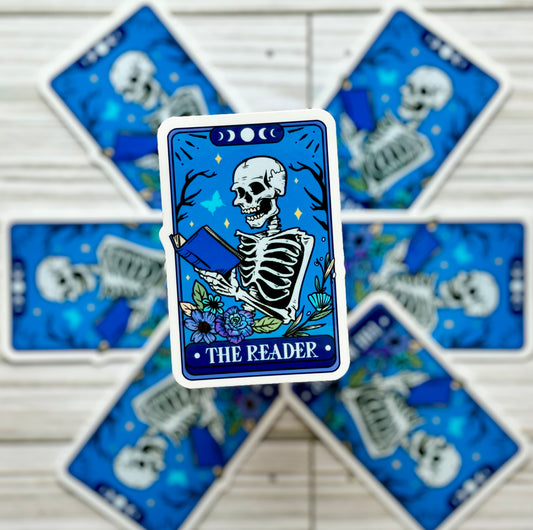 The Reader, Tarot Card, Vinyl Sticker