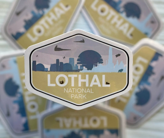 Star Wars National Park, Lothal, Vinyl Sticker