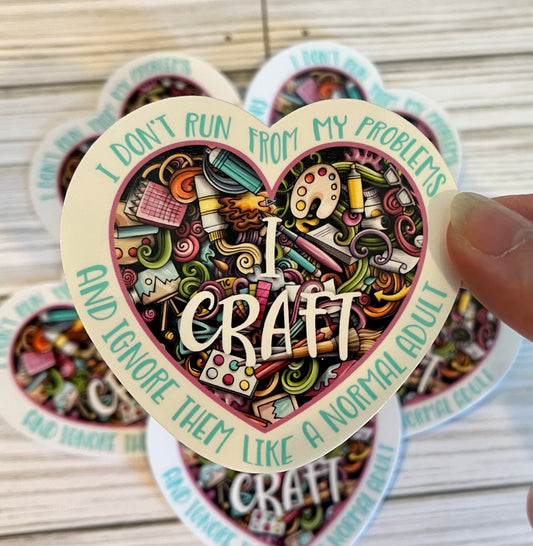 ProCRAFTination, Vinyl Sticker