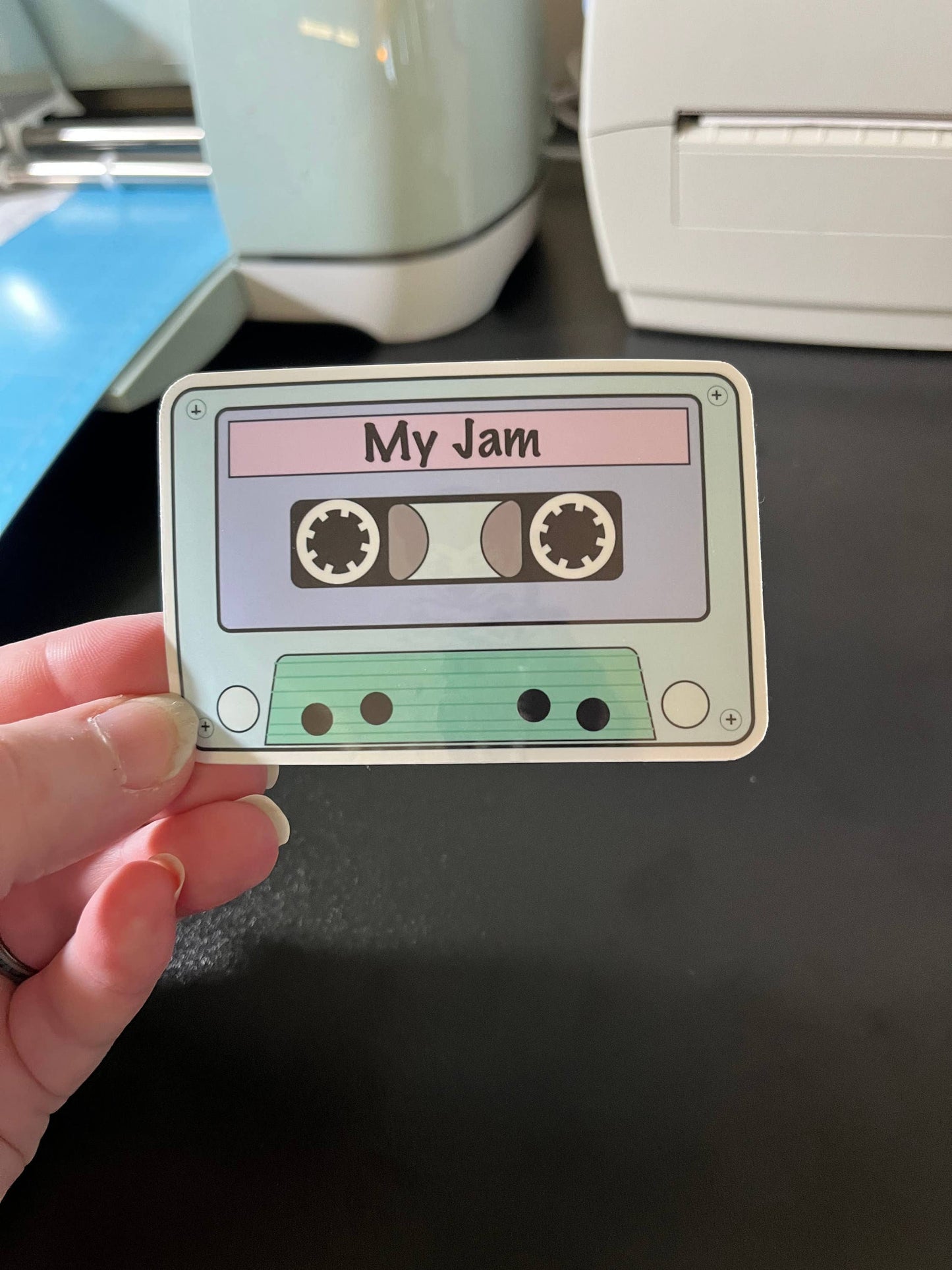 Mixed Tape, Vinyl Sticker