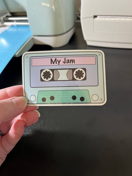 Mixed Tape, Vinyl Sticker