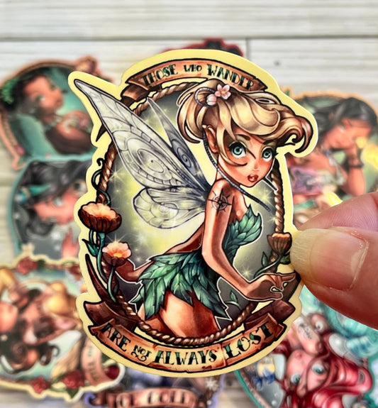 Badass Babes, Lost Tink, Vinyl Sticker