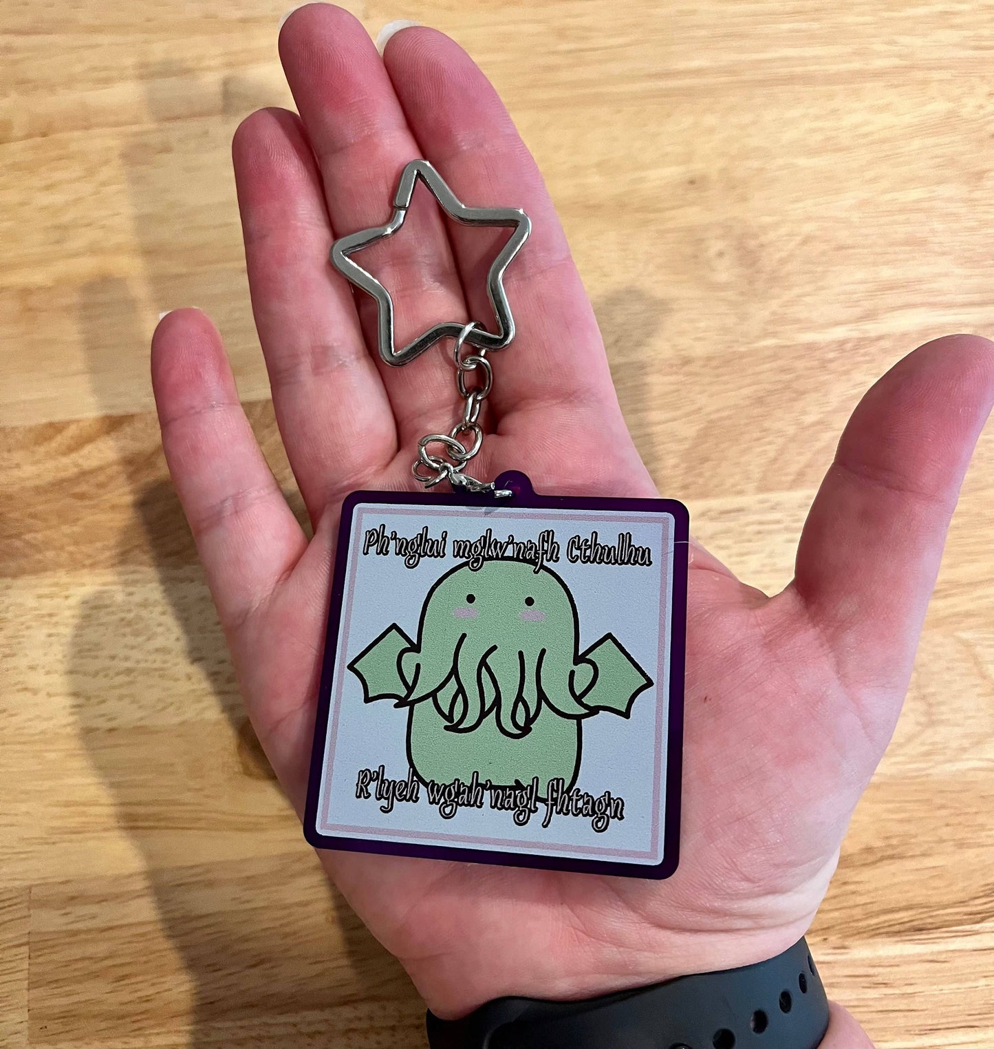 Cthulhu, Acrylic Charm