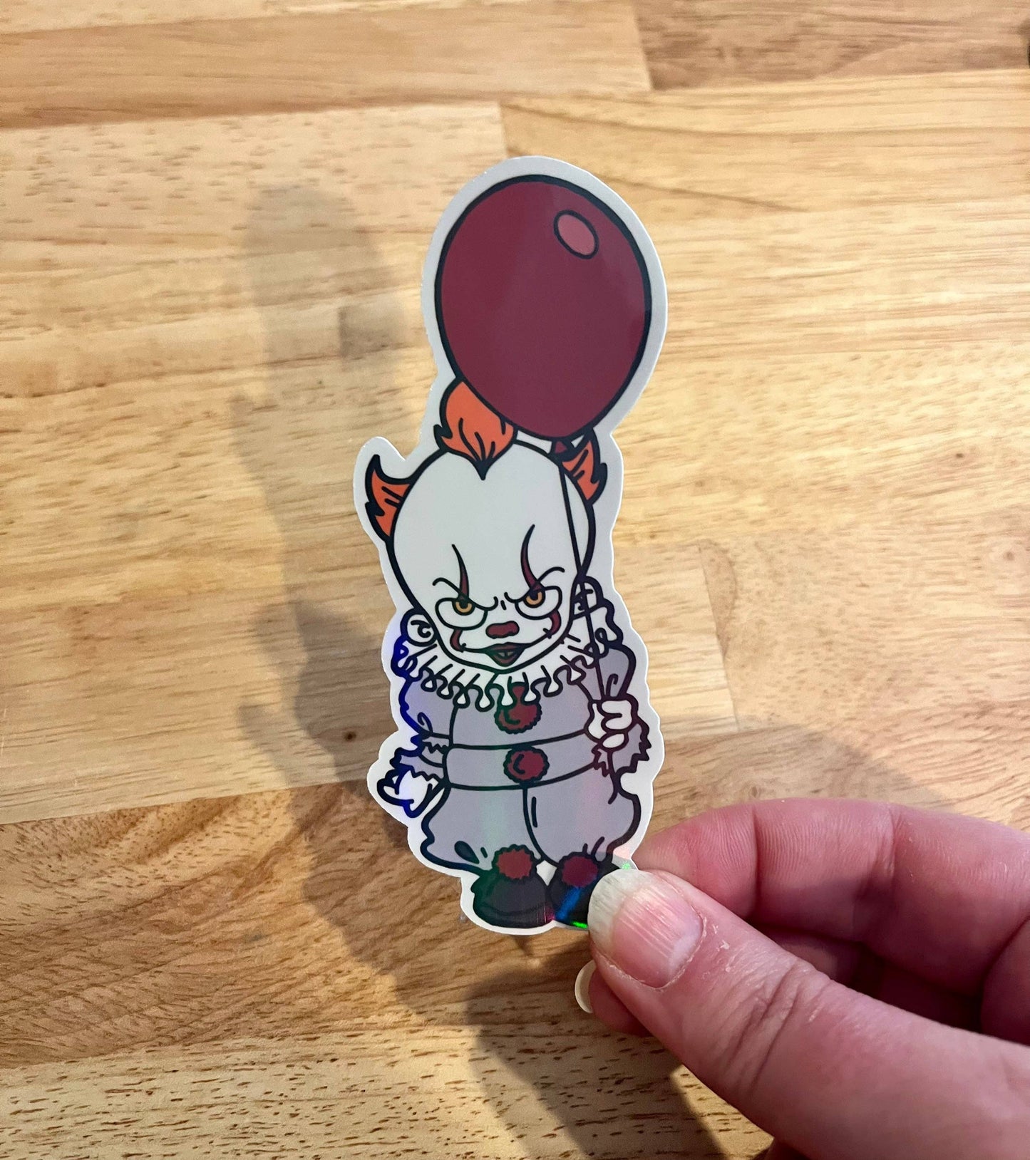 Pennywise, Horror, Vinyl Sticker, IT