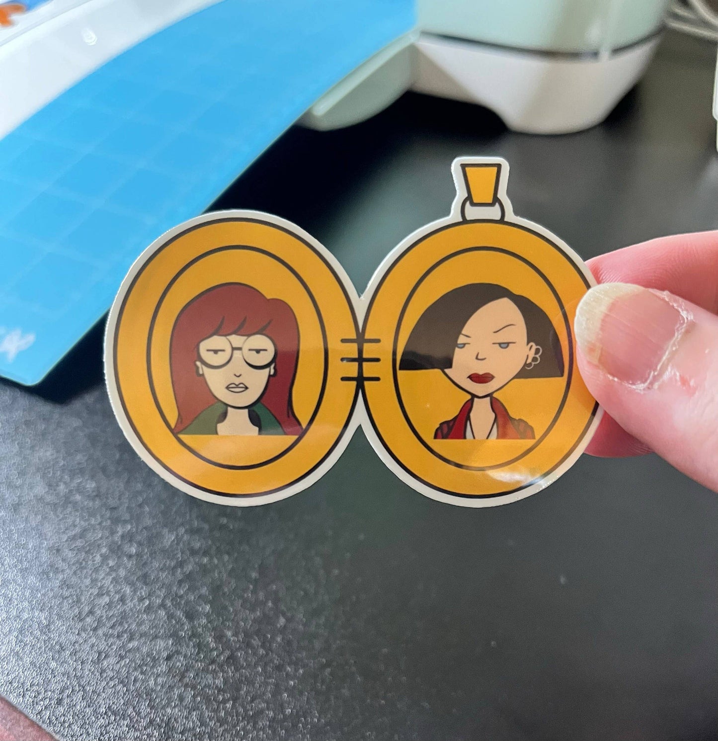 Daria Locket, Vinyl Sticker