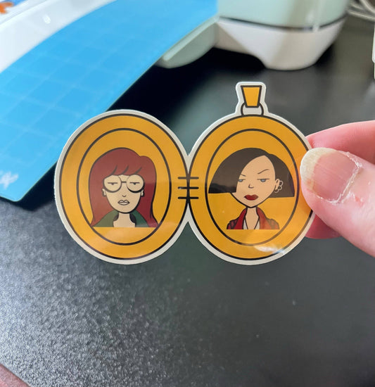 Daria Locket, Vinyl Sticker