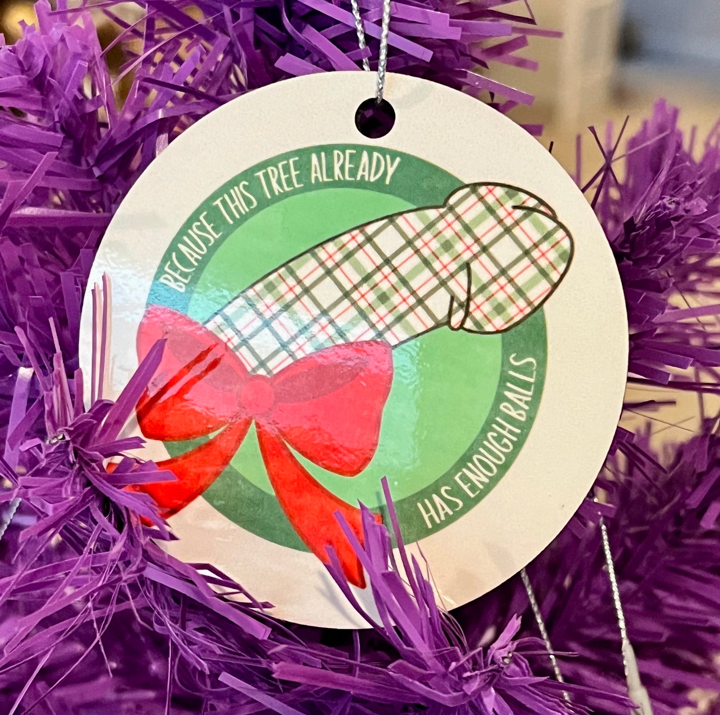 Enough Balls Ornament