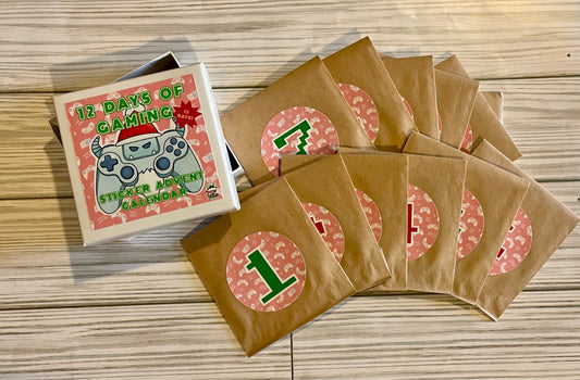 Sticker Advent Calendar, Gamer