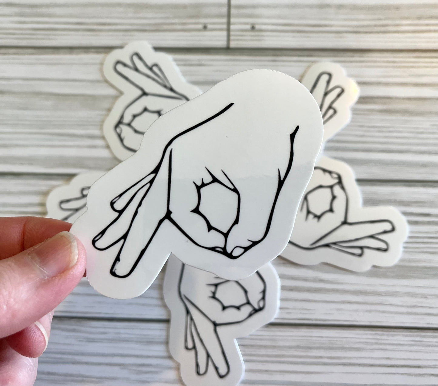 Circle Game, Vinyl Sticker
