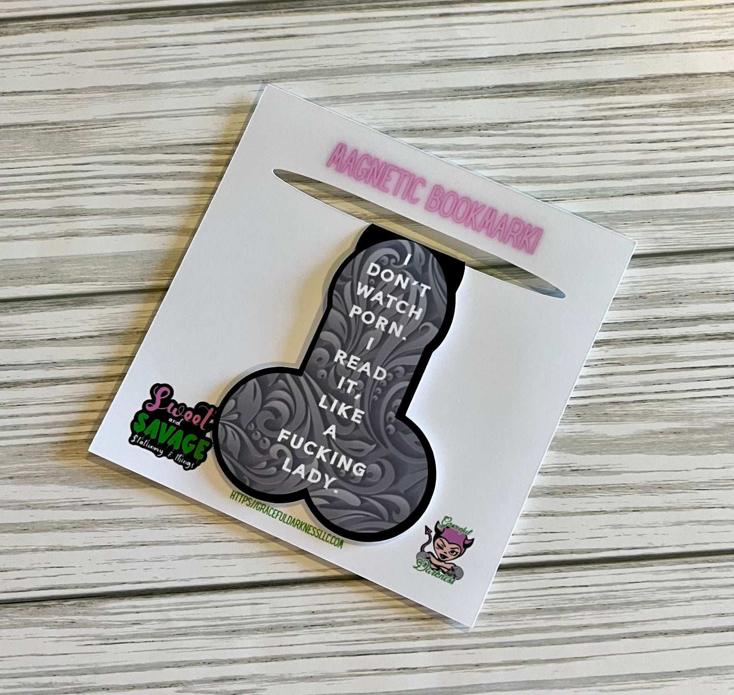Smut, Magnetic Bookmark
