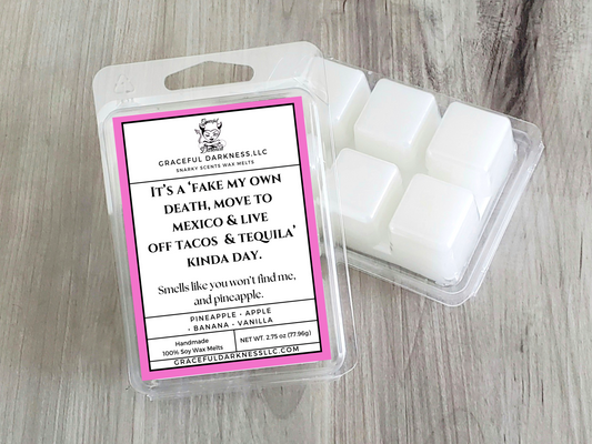 I need a Vacation, Snarky Scents Wax Melts