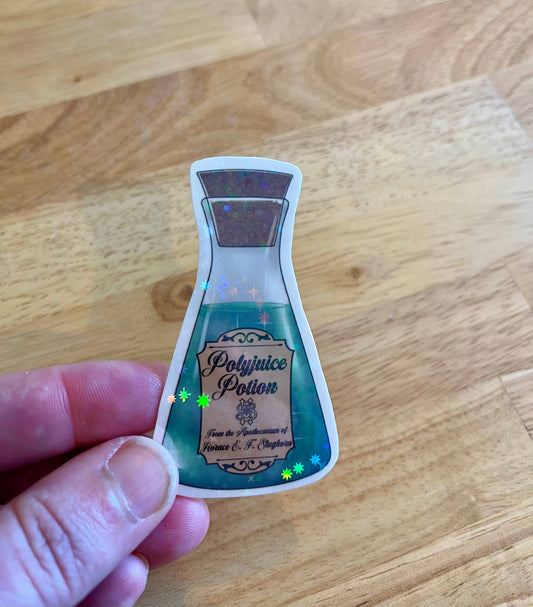 Polyjuice Potion, Vinyl Sticker, Harry Potter