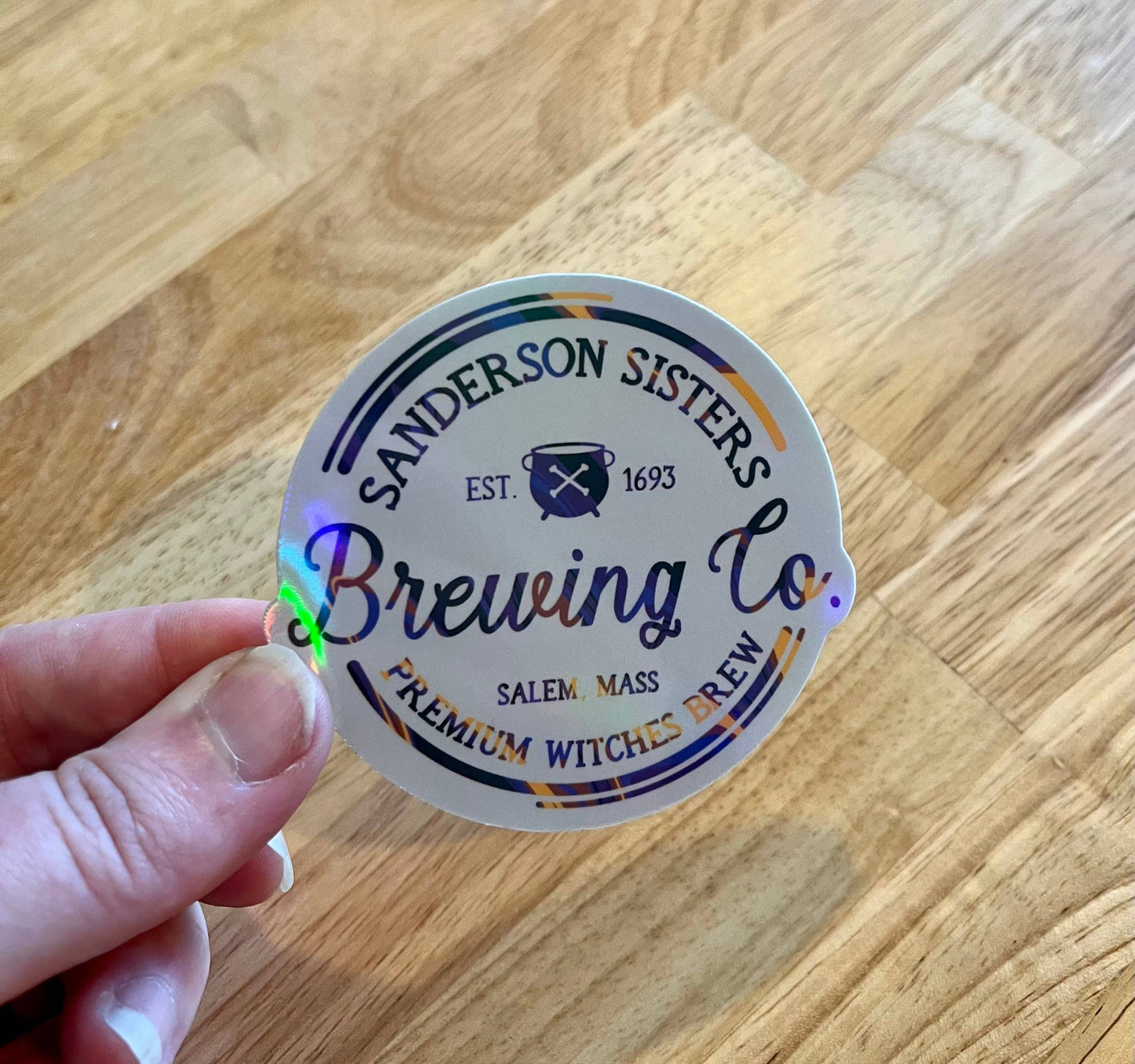 Sanderson Sisters Brewing Co, Hocus Pocus, Vinyl Sticker