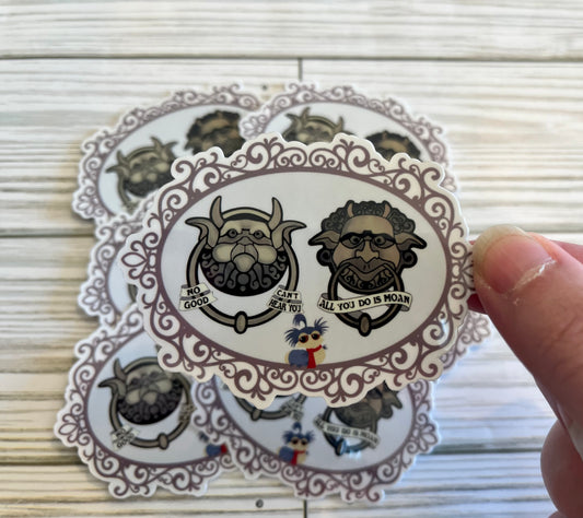 The Knockers, Vinyl Sticker