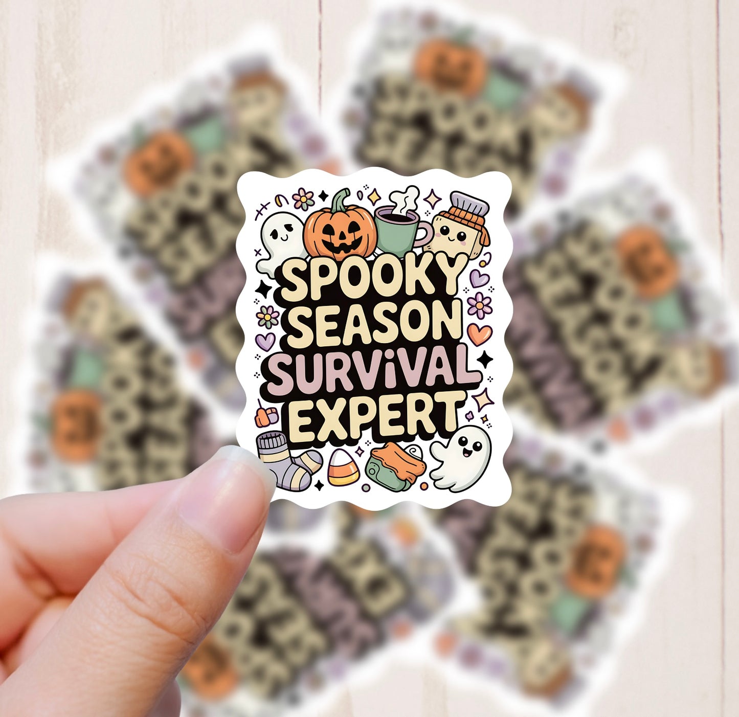 Spooky Season Expert, Vinyl Sticker