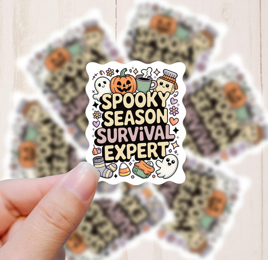Spooky Season Expert, Vinyl Sticker