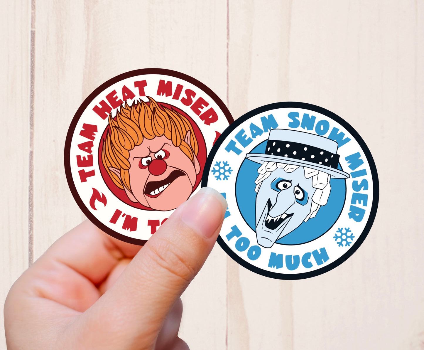 Team Miser Brothers, Vinyl Sticker