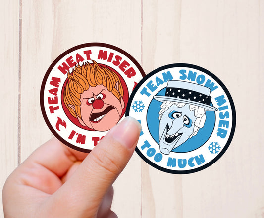 Team Miser Brothers, Vinyl Sticker