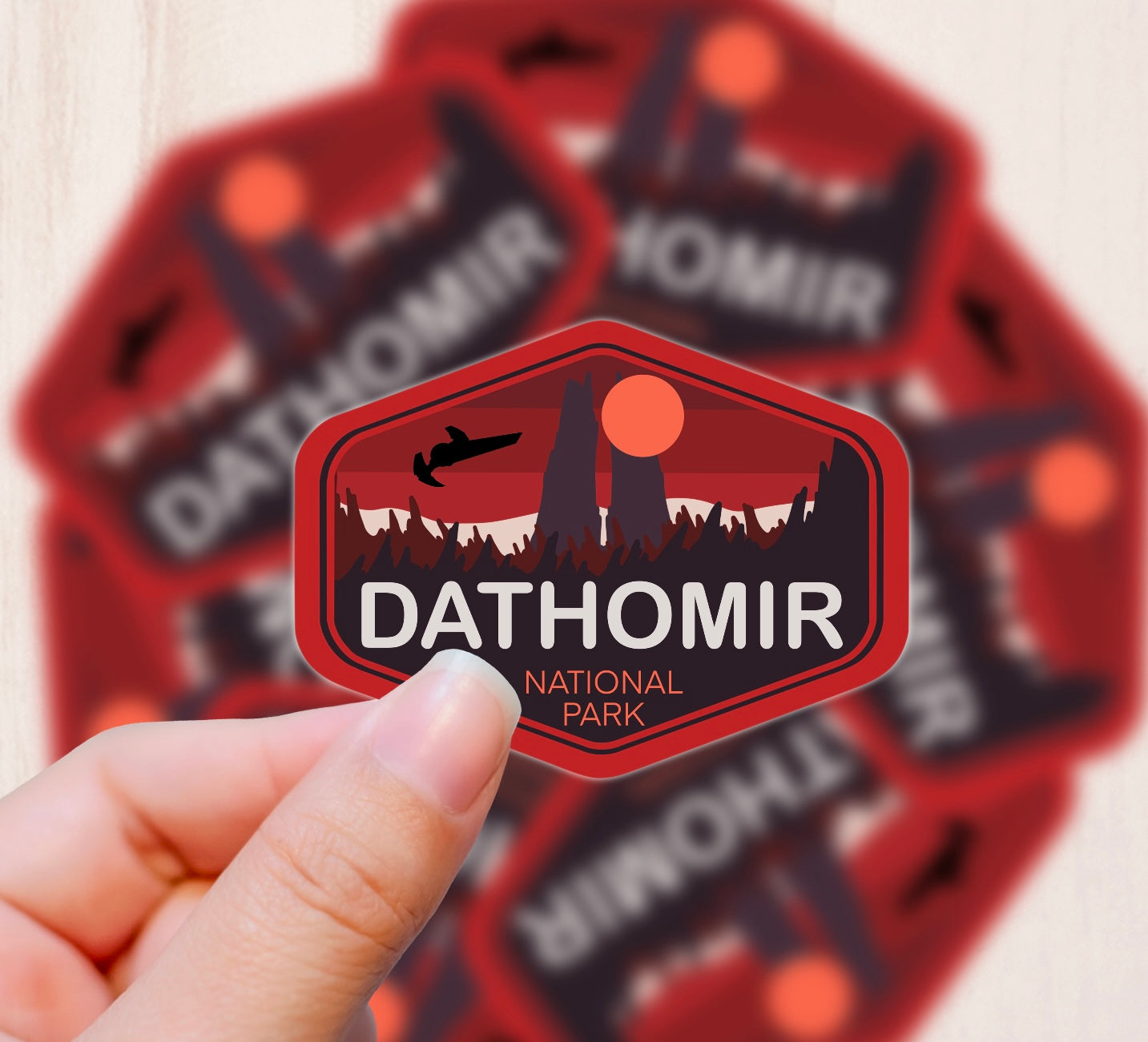 Star Wars National Park, Dathomir, Vinyl Sticker