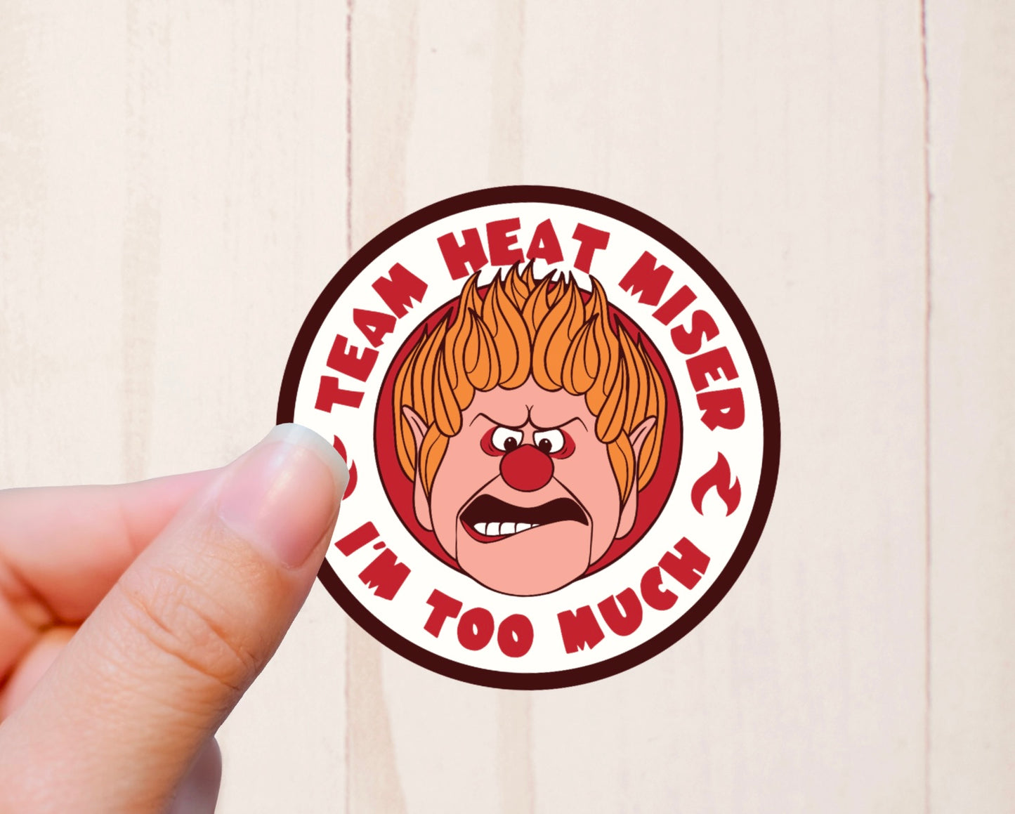 Team Miser Brothers, Vinyl Sticker