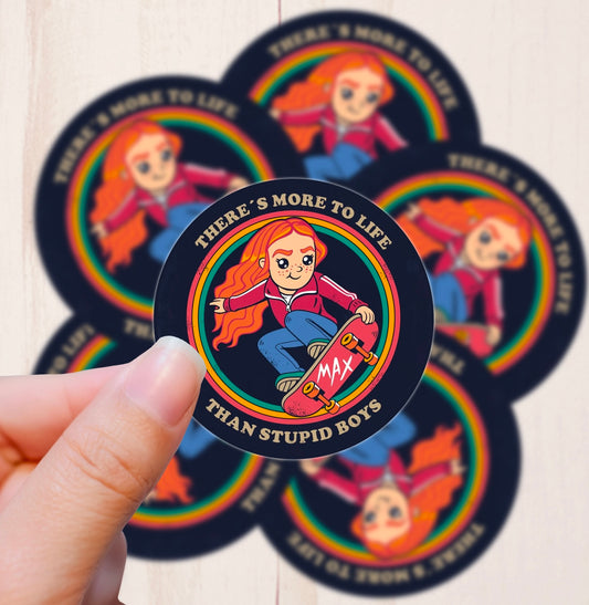 More to Life than Boys, Vinyl Sticker