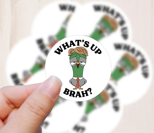 Pigeon Toady, Storks Inspired, Vinyl Sticker