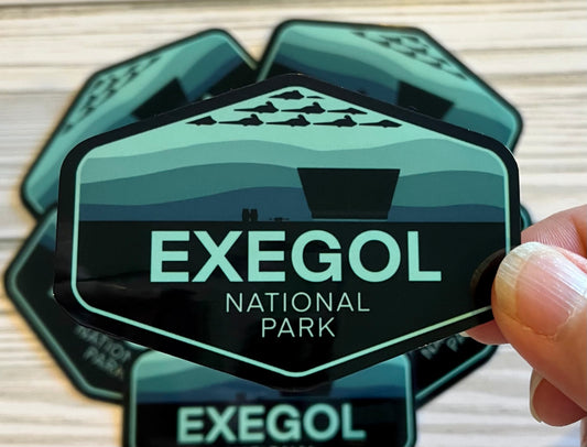 Star Wars National Park, Exegol, Vinyl Sticker