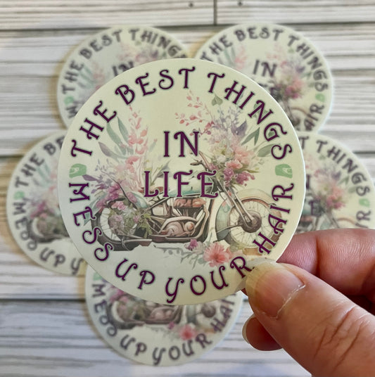 The Best Things, Vinyl Sticker