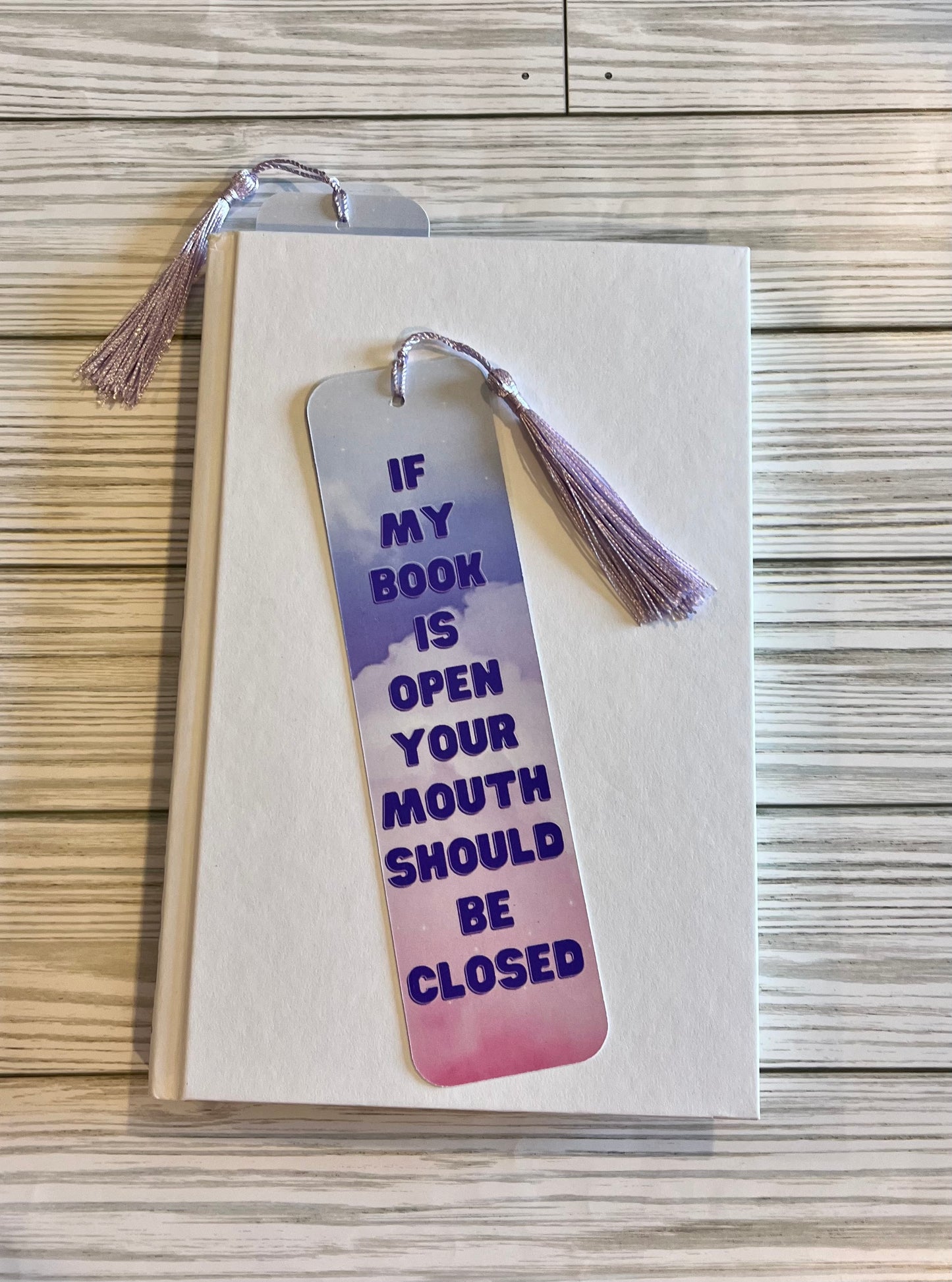 Your Mouth Should Be Closed, Bookmark