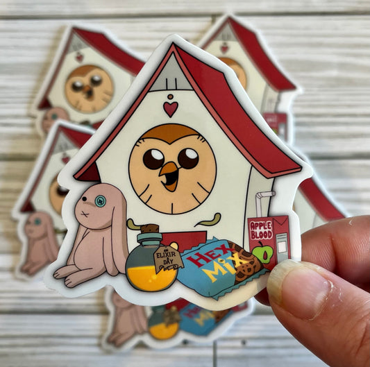 Little Things, Owl House, Vinyl Sticker