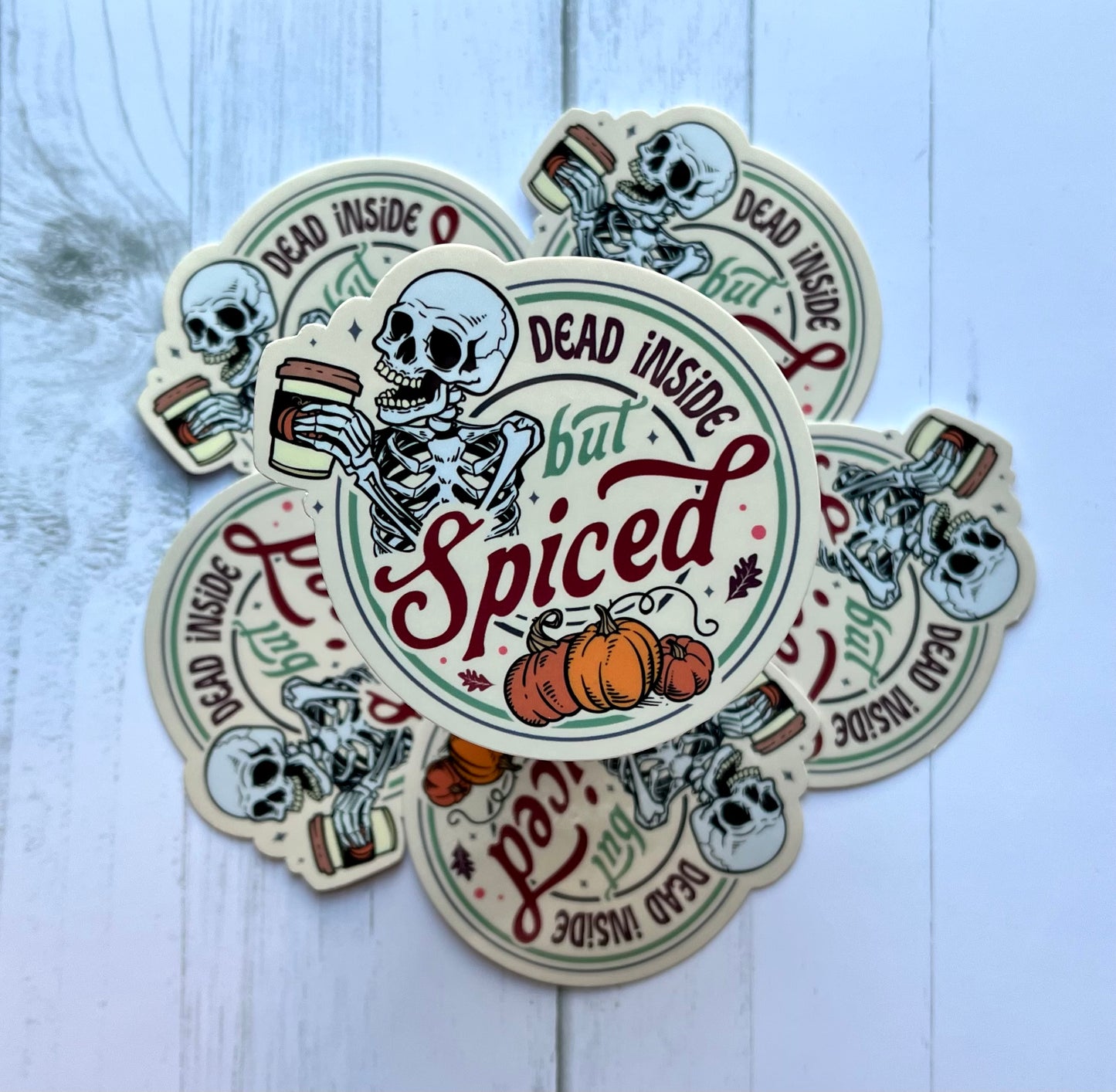 Spiced, Vinyl Sticker