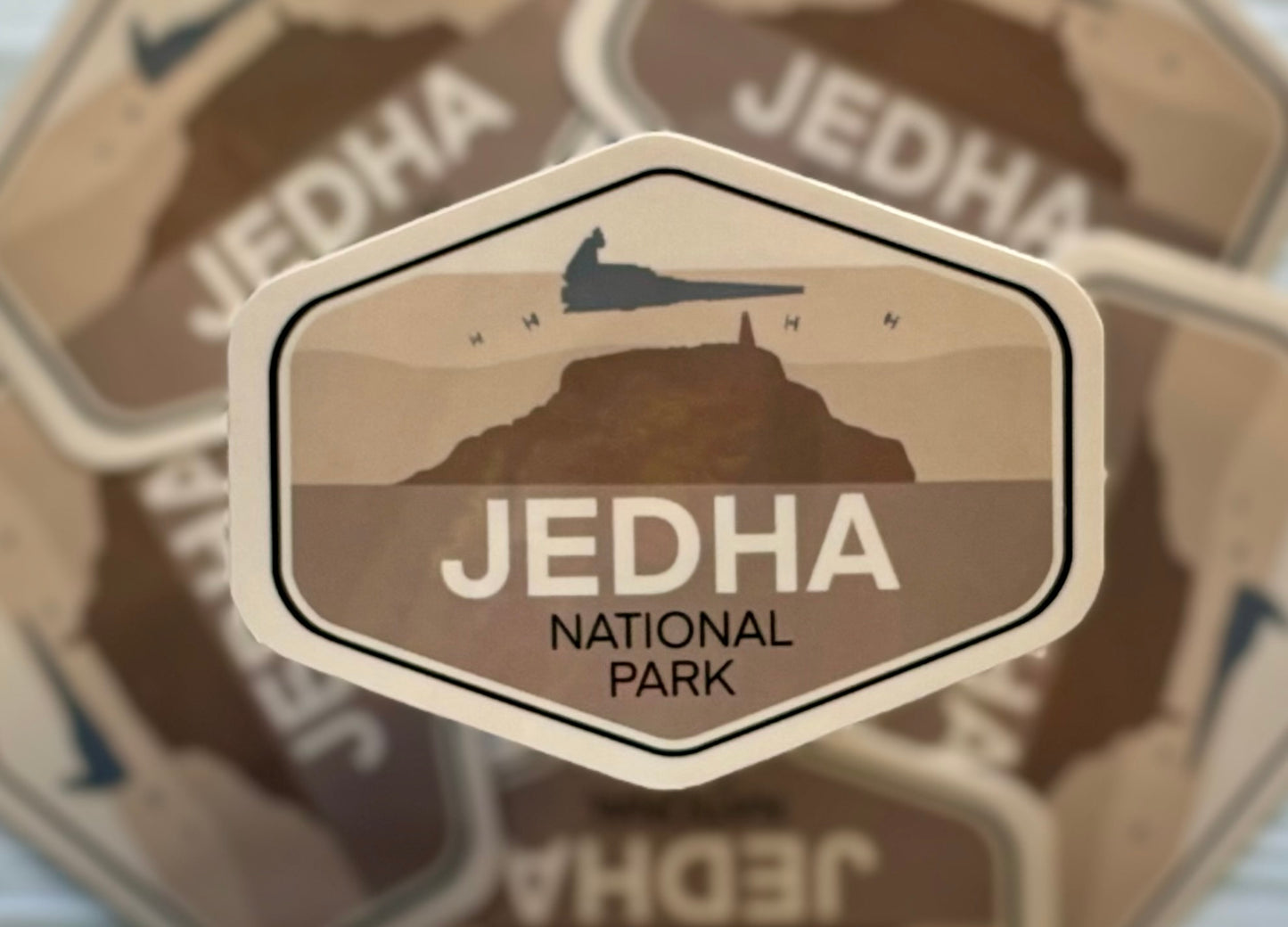 Star Wars National Park, Jedha, Vinyl Sticker