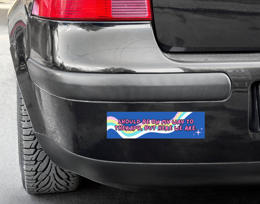 On My Way, Vinyl Bumper Sticker