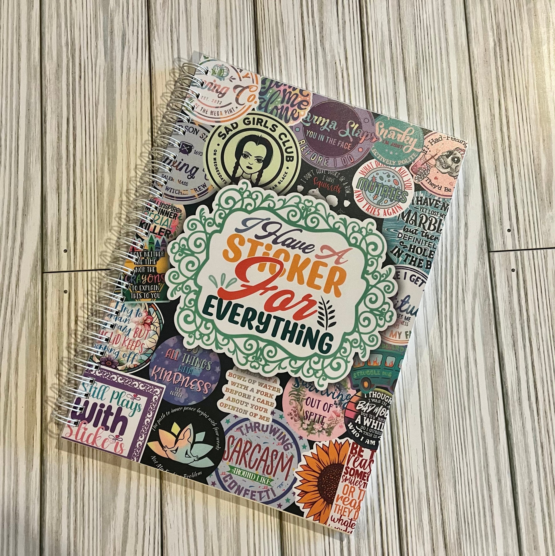 Sticker for Everything, Reusable Sticker Book – Graceful Darkness LLC