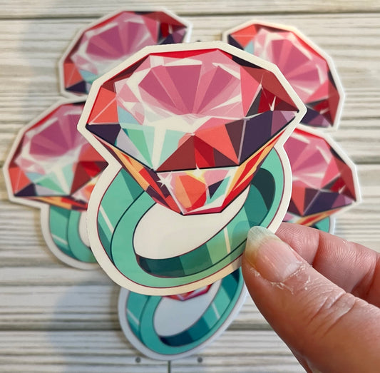 Ring Pop, Vinyl Sticker