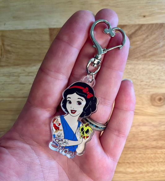 Snow White, Acrylic Charm, Disney Princess
