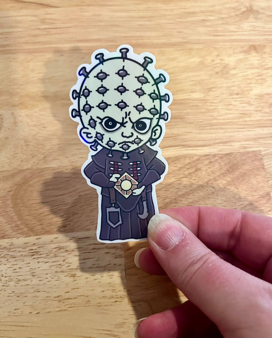 Pinhead, horror, Vinyl Sticker, hell raiser