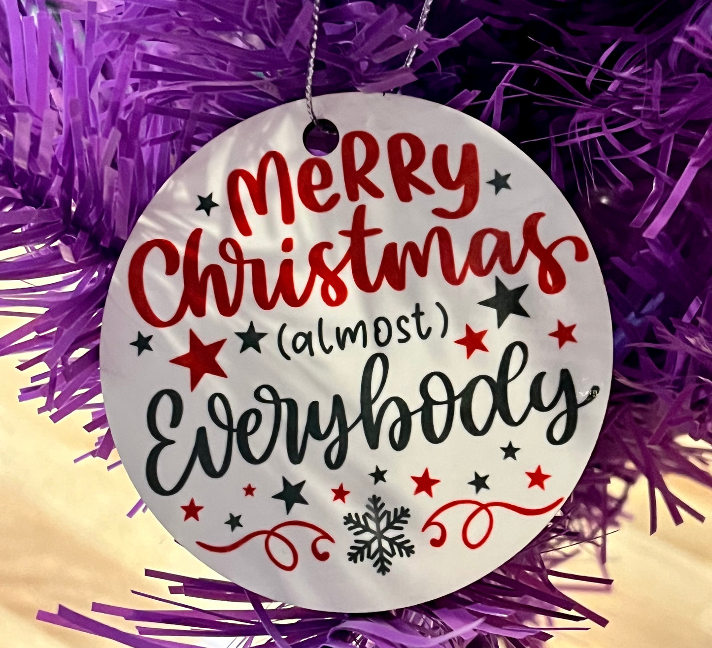 Almost Everybody Ornament