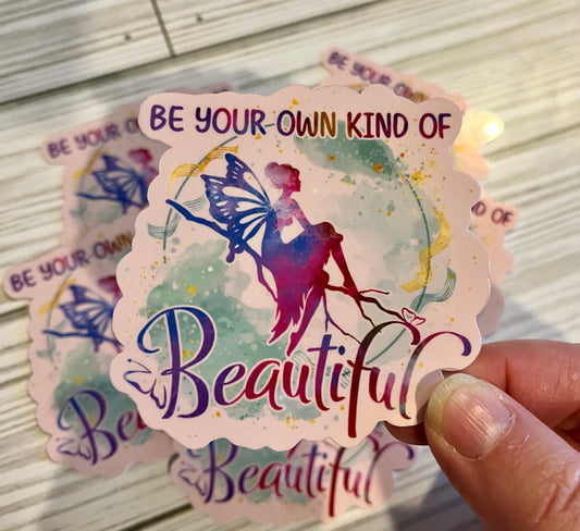Beautiful Fairy, Vinyl Sticker