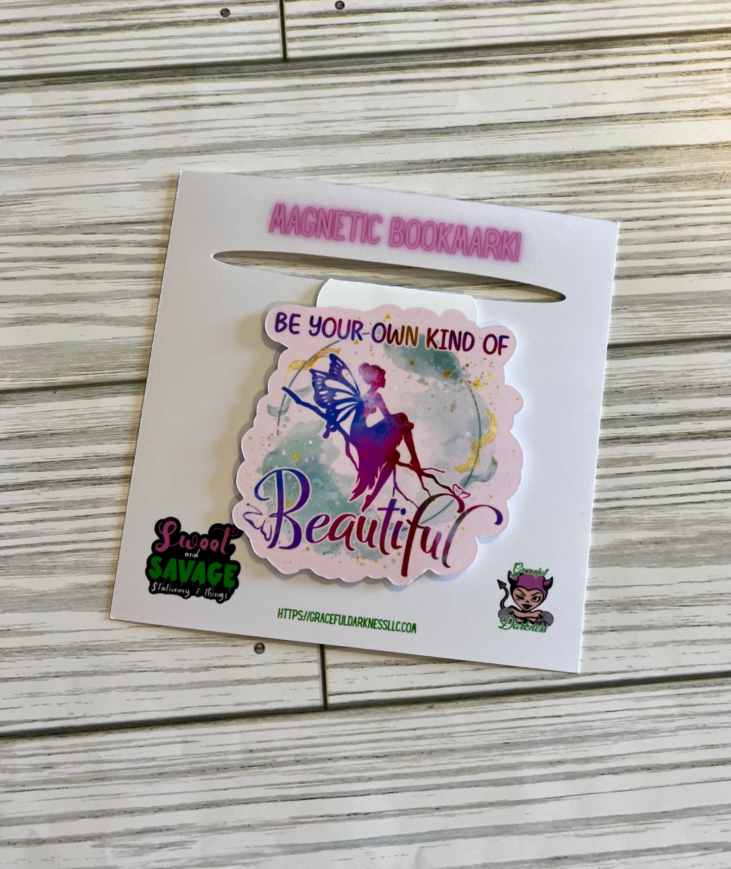 Be Beautiful, Magnetic Bookmark