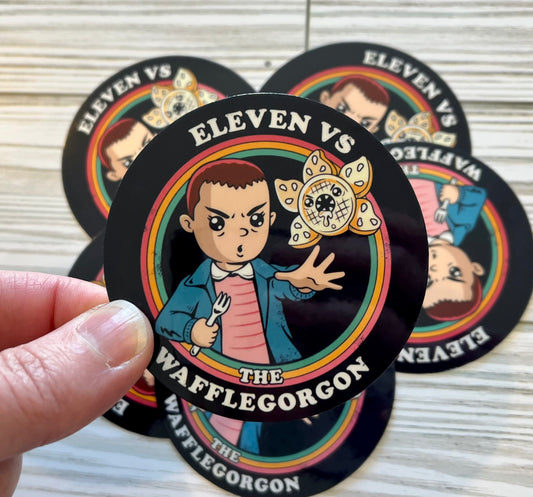Wafflegorgon, Vinyl Sticker