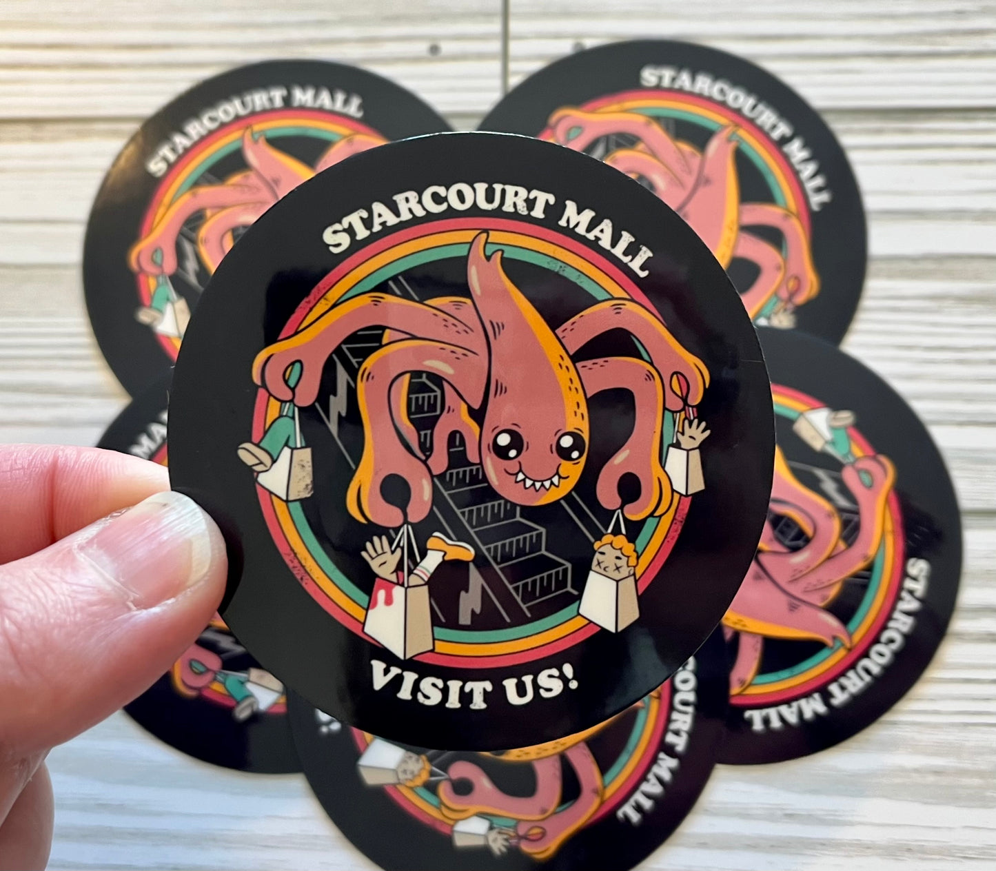 Starcourt Mall, Vinyl Sticker
