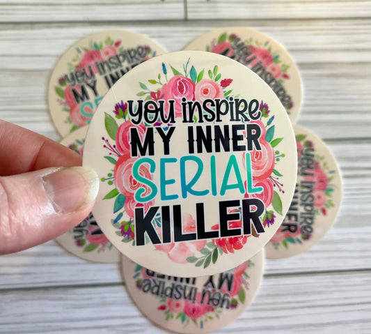 Serial Killer, Vinyl Sticker